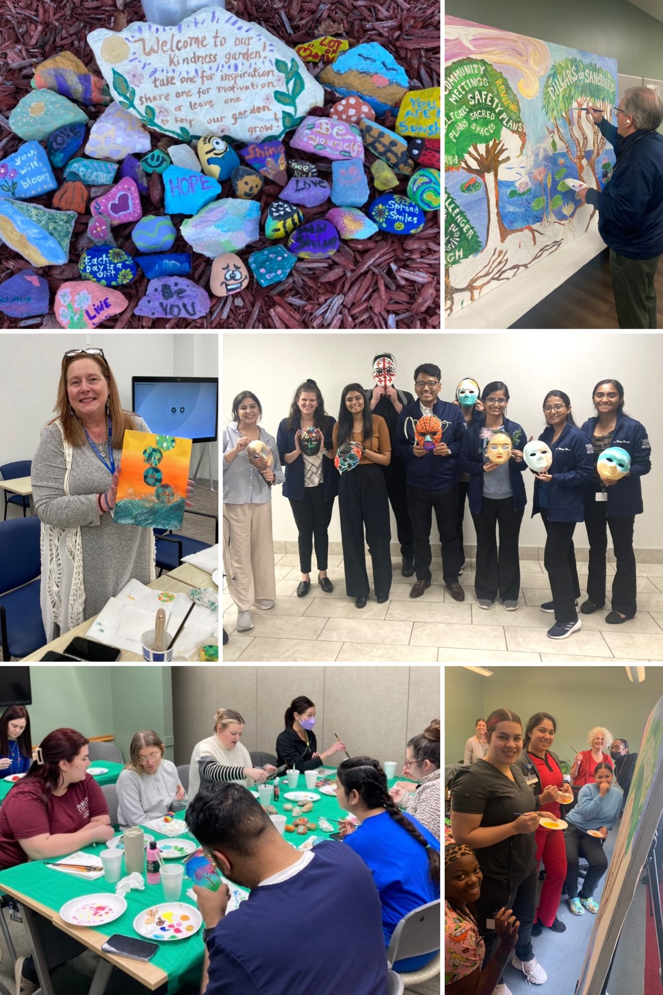 art projects in the clinics