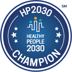HEALTHY PEOPLE 2030 CHAMPION